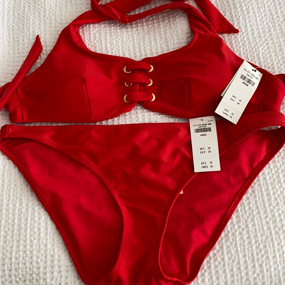 Red bikini